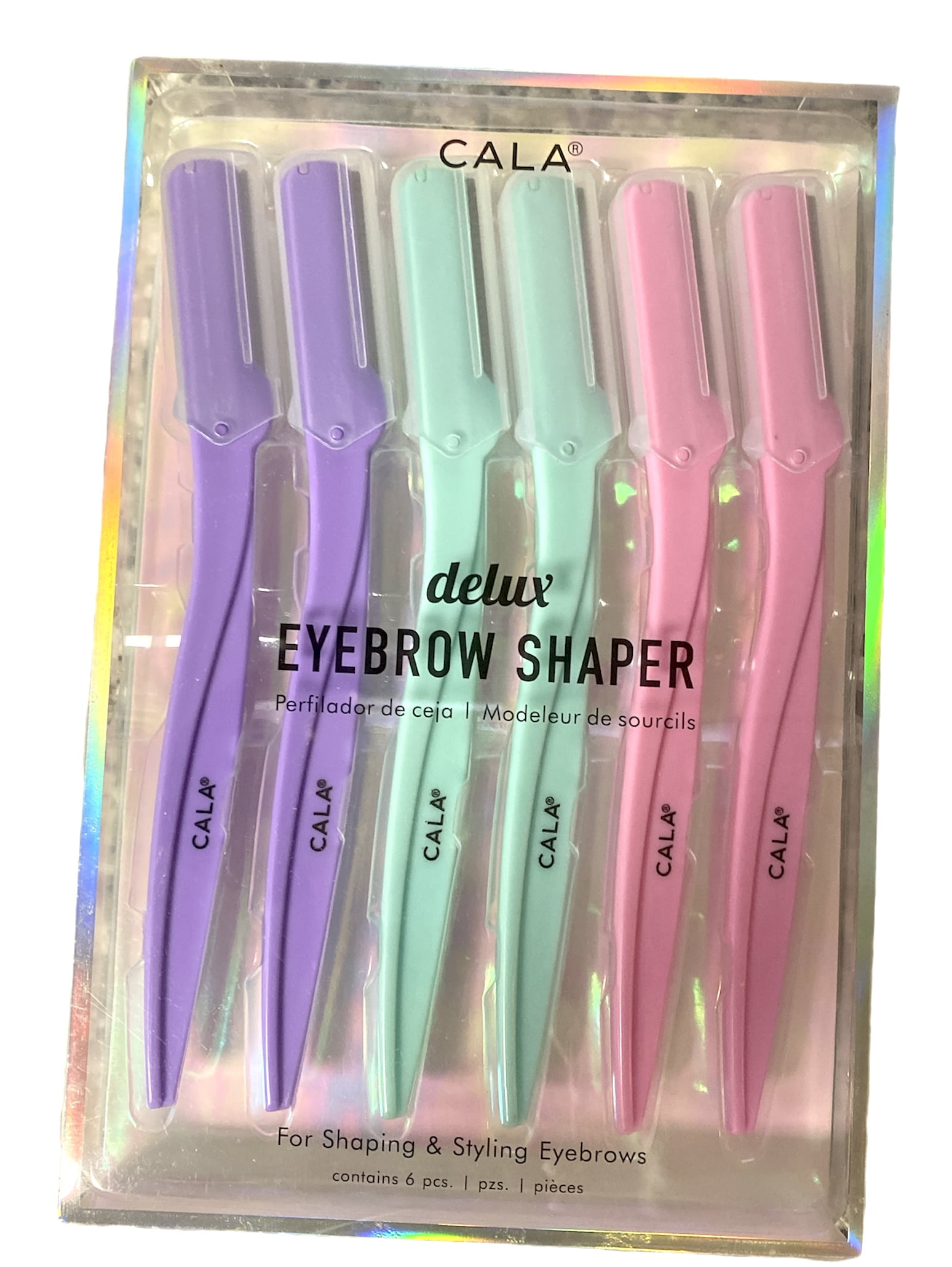 Cala Deluxe Eyebrow Shaper For Shaping & Styling Eyebrows Pack Of 6