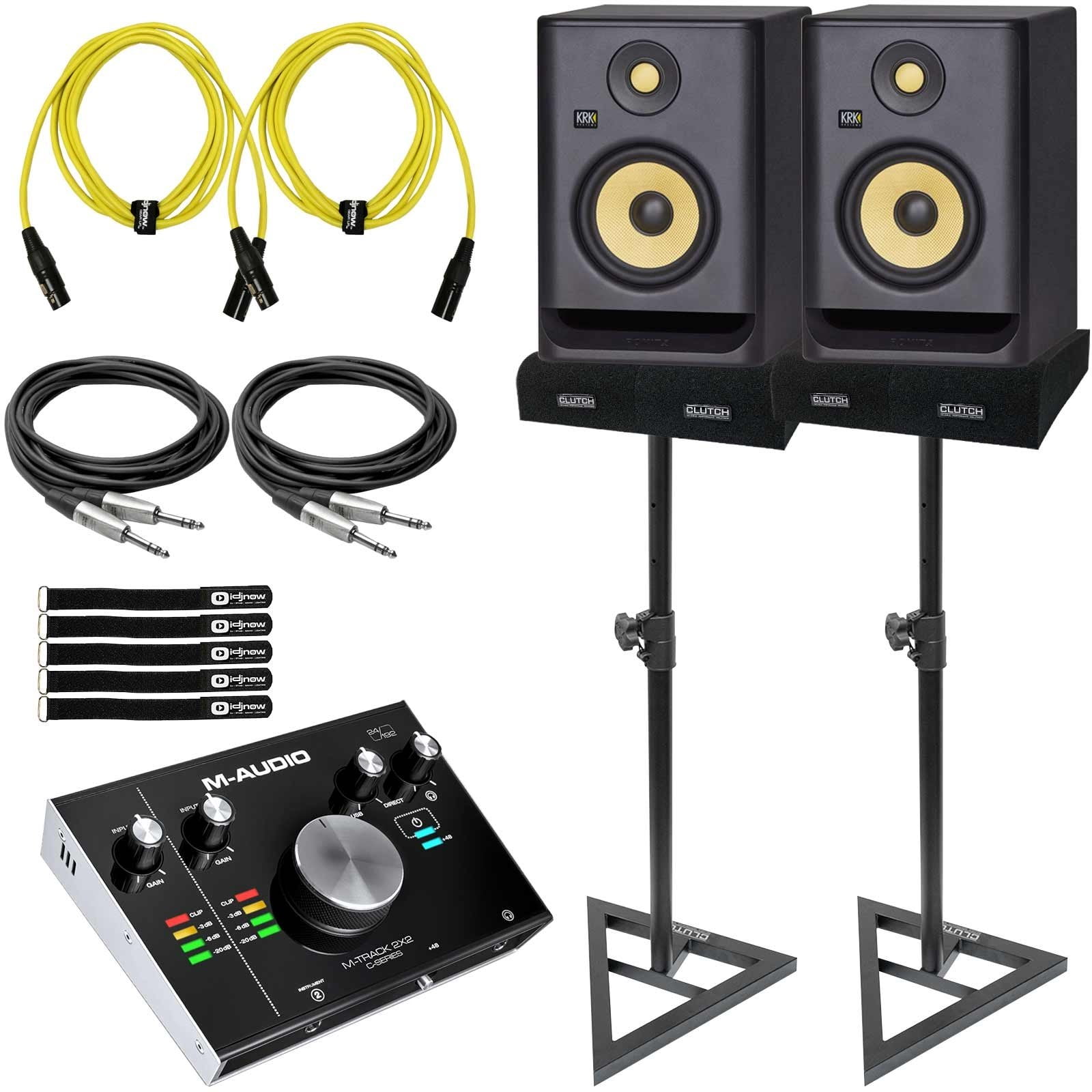 KRK Rokit RP5G4 4th Gen 5" Powered Active Studio Monitor Speaker Pair