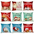 thumbnail image 5 of Christmas Pillow Covers 18×18 Inch Farmhouse Christmas Pillow Covers Christmas Pillow Cases for Sofa Couch Christmas Decorations Throw Pillow Covers, 5 of 5