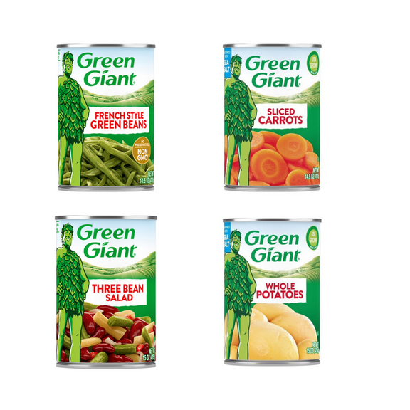 Green Giant Veggie Flex Variety Pack – 8-Can Flexible Cooking Essentials
