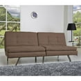 thumbnail image 2 of Gold Sparrow Memphis Double Cushion Futon Sofa, 2 of 10