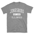 thumbnail image 1 of Jonesboro Illinois Classic Established Men's Cotton T-Shirt, 1 of 1