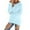 61#Light Blue, variant on Trends Oversized Sweatshirts for Women Athletic Womens Sherpa Hoodie Fluffy Women's Hoodies Pullover Mint Green 2XL