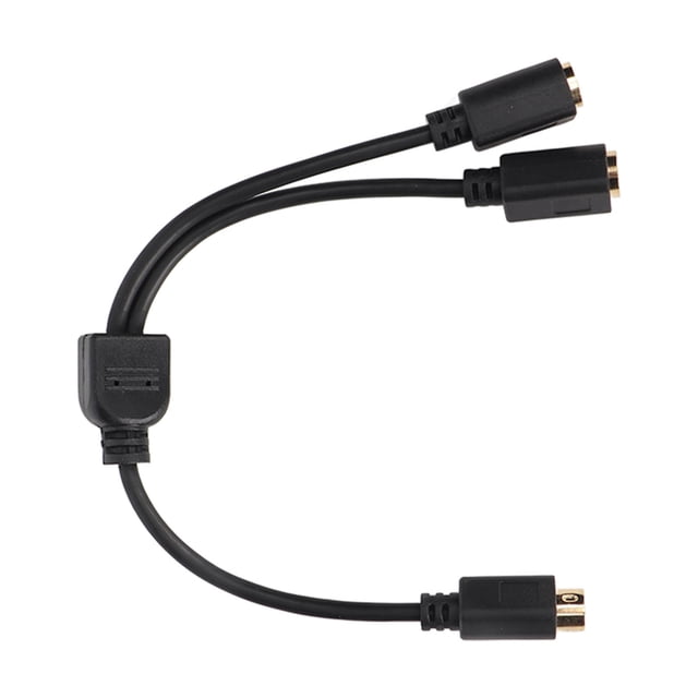 Cable adaptador MINI DIN 4PIN Plug and Play 08ft MINI DIN 4PIN a 2MINI DIN 4PIN Cable de alta precisión para televisión