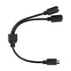thumbnail image 1 of Cable adaptador MINIDI PIN macho a hembra, cable adaptador MINIDI PIN de 4 pines a MINIDI PIN, cable divisor mini DINY de construcción robusta, 1 of 9