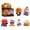 6PCS-Set A, variant on WAAYEEPAL Halloween 6 Pack Mini Building Blocks Set, Pumpkin Witch Ghost Devil Character Bricks Kit, Halloween Decoration Toy Gift