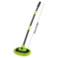 thumbnail image 2 of Kugisaki 41" Car Wash Brush Mop Mitt Sponge with Long Handle Car Cleaning Supplies Car Washing Duster Exterior Scratch Free Extension Pole, 2 of 7