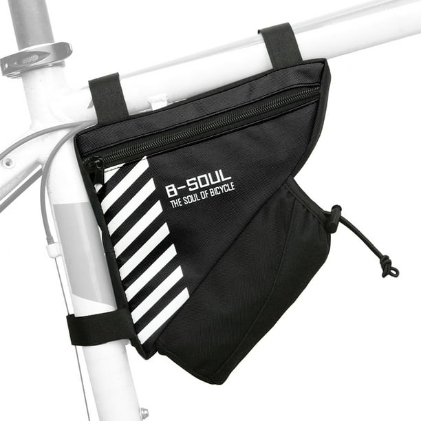 BSOUL Bike Triangle Bag with Water Bottle Pocket Cycling Frame Top