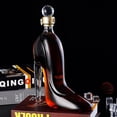 thumbnail image 2 of Glass High Heels Wine Set Vodka Wine Container High Heels Decanter Wine Decanter-SinKeeU, 2 of 4