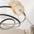 thumbnail image 4 of Hovilon Wool Dusting Wand,Duster with Extension Pole up to 98 In, Natural Feather Dusters Long Handle Stainless Steel,Fluffy Feather Duster for Cleaning High Floor Ceiling Fans,Furniture, 4 of 9