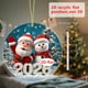 thumbnail image 1 of Christmas Hanging Decoration Christmas Tree Decoration Exquisite House Acrylic Hanging Decoration, 1 of 2