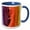 Blue/White, variant on 3drose, Peru, Chincheros. Textiles Workshop - Sa17 Mde0163 - Michael Defreitas, 11oz Mug