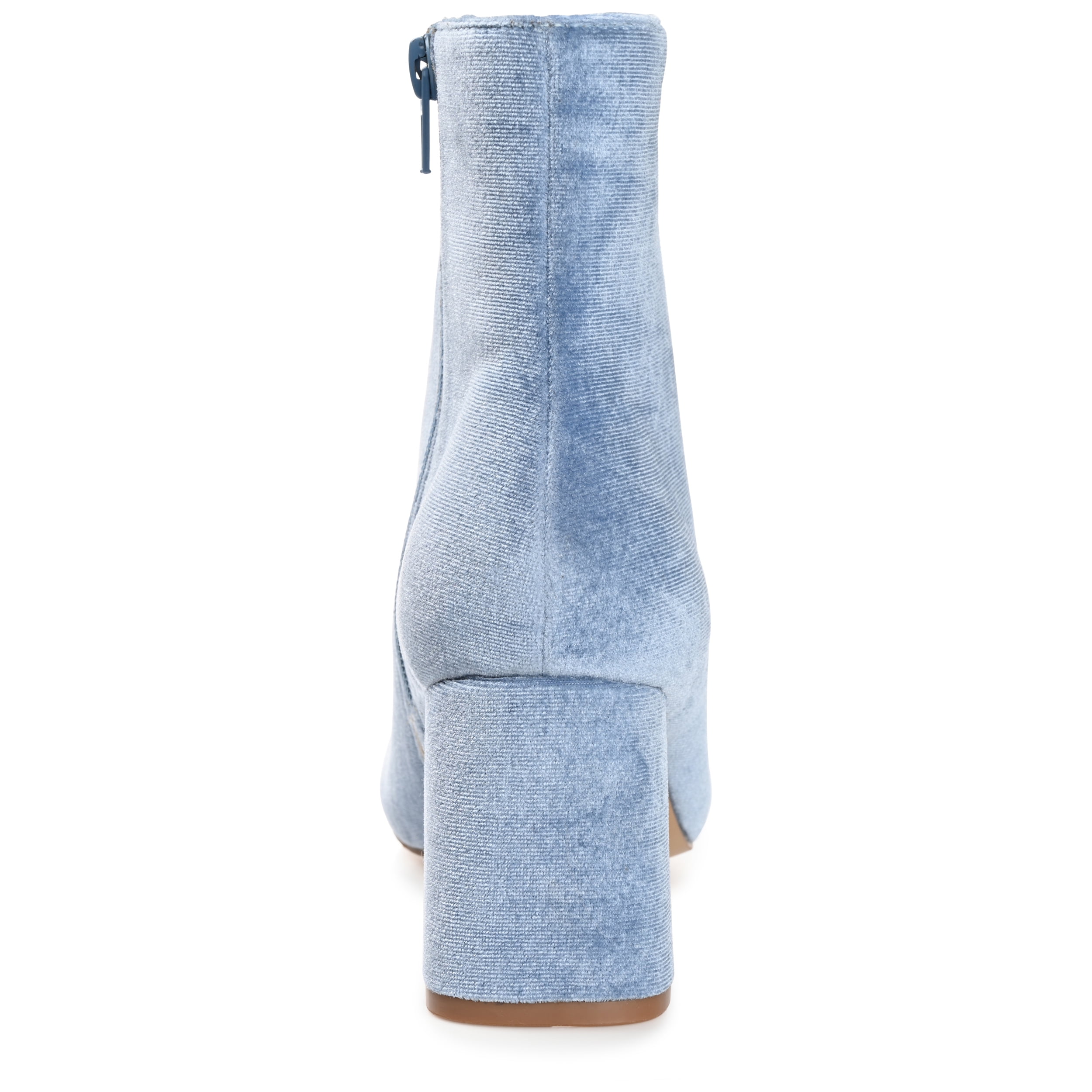 Journee Womens Hazara Square Toe Block Heel Ankle Booties, Widths Available