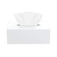 thumbnail image 5 of ZDM Acrylic Tissue Box Cover 5.4x5.4x5.4'' Clear Tissue Holder Napkin Dispenser for Home Office Restaurant-Clear, 5 of 6