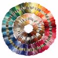 thumbnail image 3 of 447 Colors Cross Stitch Thread Pattern Kit Chart Embroidery Floss Sewing Kit Skeins, 3 of 10