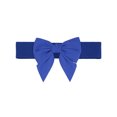 thumbnail image 1 of CINTURÓN ELÁSTICO ANCHO PARA MUJERES TALLA PLUS INSPIRADO EN LA MODA CON DECORACIÓN DE LAZO EN LA CINTURA, CINTURONES VERSÁTILES DE 37.8-45.3" AZUL, 1 of 5