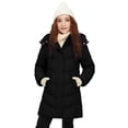 thumbnail image 2 of Wantdo Girl's Coat Recycled Winter Coat Warm Winter Jacket Hooded Puffer Coat Black 10/12, 2 of 8