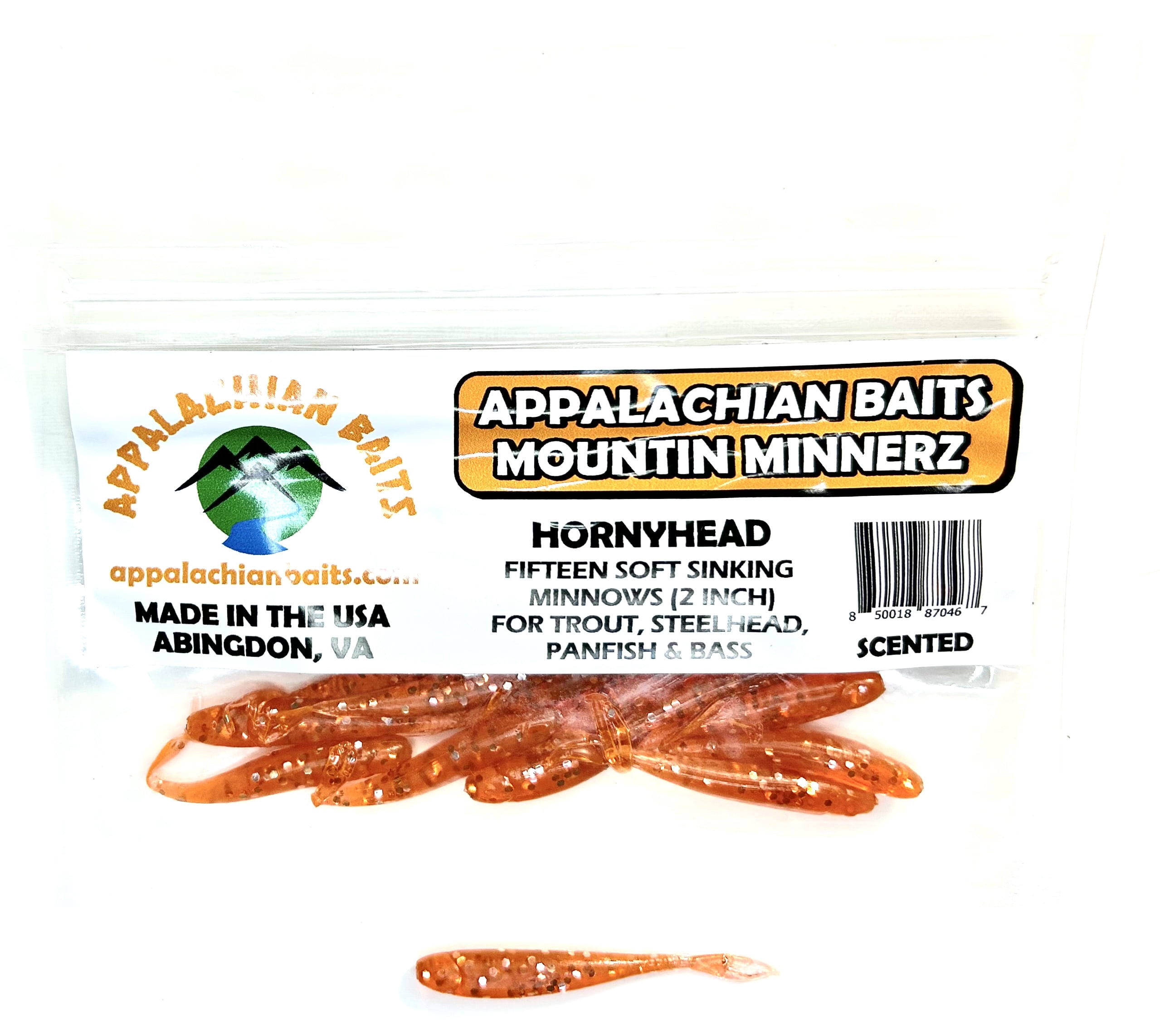 SALMON PATTY, Soft Sinking Dough Bait, Scented, 10 Oz Bag - Appalachian