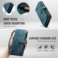 thumbnail image 6 of CaseMe Case for Google Pixel 10/10 Pro Wallet Case for Women Men, Fashion Durable PU Leather Magnetic Flip Lanyard Strap Wristlet Zipper Card Holder Wallet Phone Case for Google Pixel 10/10 Pro 6.3", 6 of 9