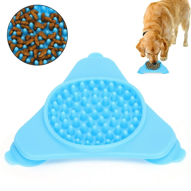 Comedero lento para mascotas con ventosa, comedero lento para perros, comedero lento para mascotas, comedero para lamer, integración perfecta