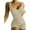 Beige, variant on Idoravan Yoga Rompers for Women Clearance Women's Solid Color Casual Knit Ribbed V-Neck Tank Top Sleeveless Slim Fit Sports Shorts Jumpsuit