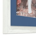 thumbnail image 5 of ArtToFrames 16x16" Matted Picture Frame with 12x12" Single Mat Photo Opening Framed in 1.25" Off White Wash on Ash and 2" Royal Mat (FWM-4098-16x16), 5 of 8