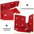 thumbnail image 3 of LNGOOR Metal Ladder Hinge Versatile Ladder Attachment Heavy-Duty Folding Ladder Hinge Ladder Attachment Step Ladder Replacement Hinge Attic Door Hinge Ladder Folding Support Hinge, 3 of 8