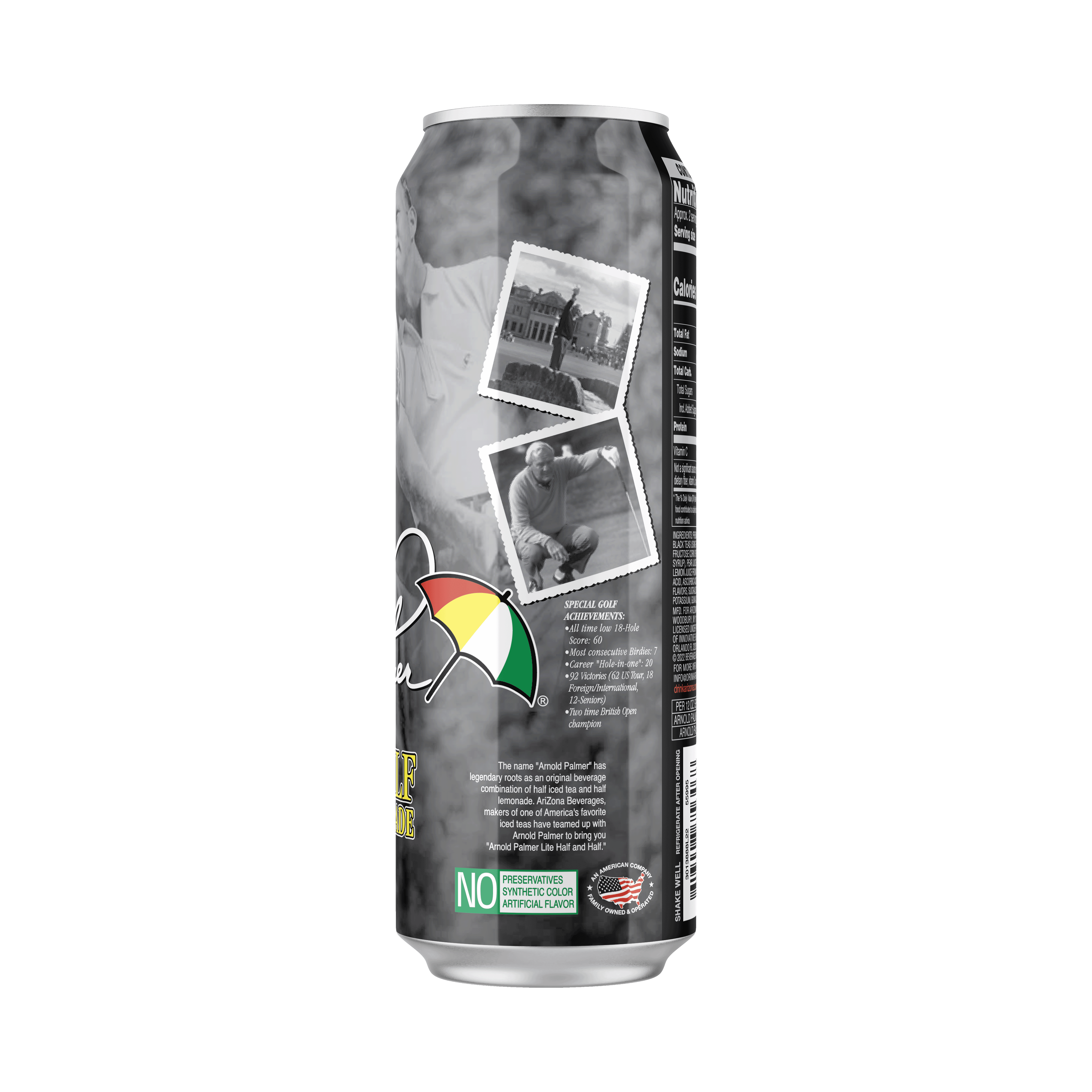 Arizona Lite Arnold Palmer Half & Half Iced Tea & Lemonade, 22Fl. oz.