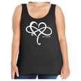 thumbnail image 1 of Heart Infinity and Beyond Womens Tank Top, 1 of 1