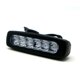 thumbnail image 4 of Barra Para Moto Rasen De Led Mini 6 Led Blanco Con Luz Alta, Baja Y Estrobo       amarillo, 4 of 6