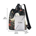 thumbnail image 3 of FORMRS Women's Travel Backpack Purse Anti-Theft Hidden Pockets Casual Shoulder Bag, Happy Ghost, 3 of 7