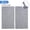 Gray-2pc, variant on Tripumer 2 Pcs Microfiber Bath Towel Extra Large 27 x 55 inch Bath Sheets Set for Home Body Sport Yoga Spa Fitness Gray
