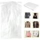 thumbnail image 1 of Paquete de 50 bolsas para ropa, funda transparente para colgar ropa, a prueba de polvo, para tintorería, almacenamiento en el hogar, viajes, armario de almacenamiento de ropa, 1 of 6
