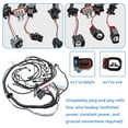 thumbnail image 5 of T56 DBC LS1 Wiring Harness Standalone, Compatible with 1997-2006 T56 700R4 TH400 TH350 200-4R,for DBC LS1 Standalone Harness 4.8 5.3 6.0 Drive by Cable EV1 Fuel injectors, 5 of 5