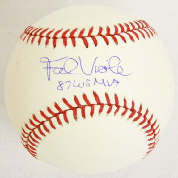 Frank Viola Signed Rawlings Official MLB Baseball w/87 WS MVP