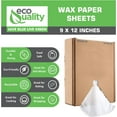 PACK] Deli Paper Dry Waxed 9x12 Grease Sandwich Liner, Microwave Safe