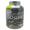 MuscleTech 100% Platinum Iso-Whey, Vanilla Ice Cream, 3.34 LB