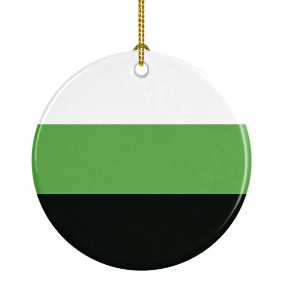 Neutrois Pride Ceramic Ornament