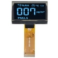 thumbnail image 3 of LCD Display Module, Flexible Low Power Consumption Digital LCD Board 1.54in  For DIY MRC128-1 White,MRC128-2 Yellow,MRC128-3 Blue, 3 of 8