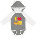 thumbnail image 3 of Inktastic I Heart Mac and Cheese Boys or Girls Long Sleeve Baby Bodysuit, 3 of 5