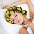 thumbnail image 6 of Yiaed Geometric Pattern with Bee Print Satin Bonnet Silk Bonnet Hair Bonnet for Sleeping Hair Bonnets, 6 of 6
