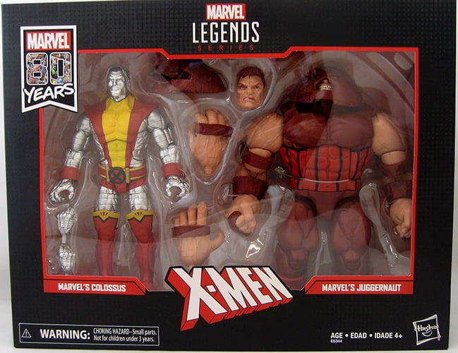 marvel legends juggernaut and colossus 2 pack