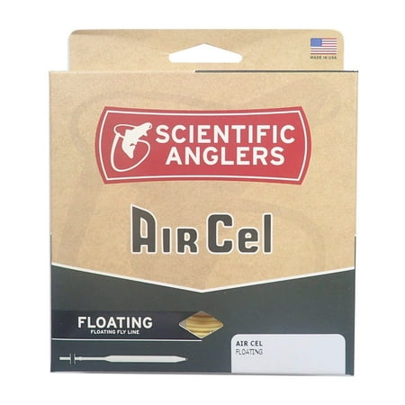 Air Cel Floating Lines, Yellow, WF- 4-F, The original modern floating fly line By Scientific