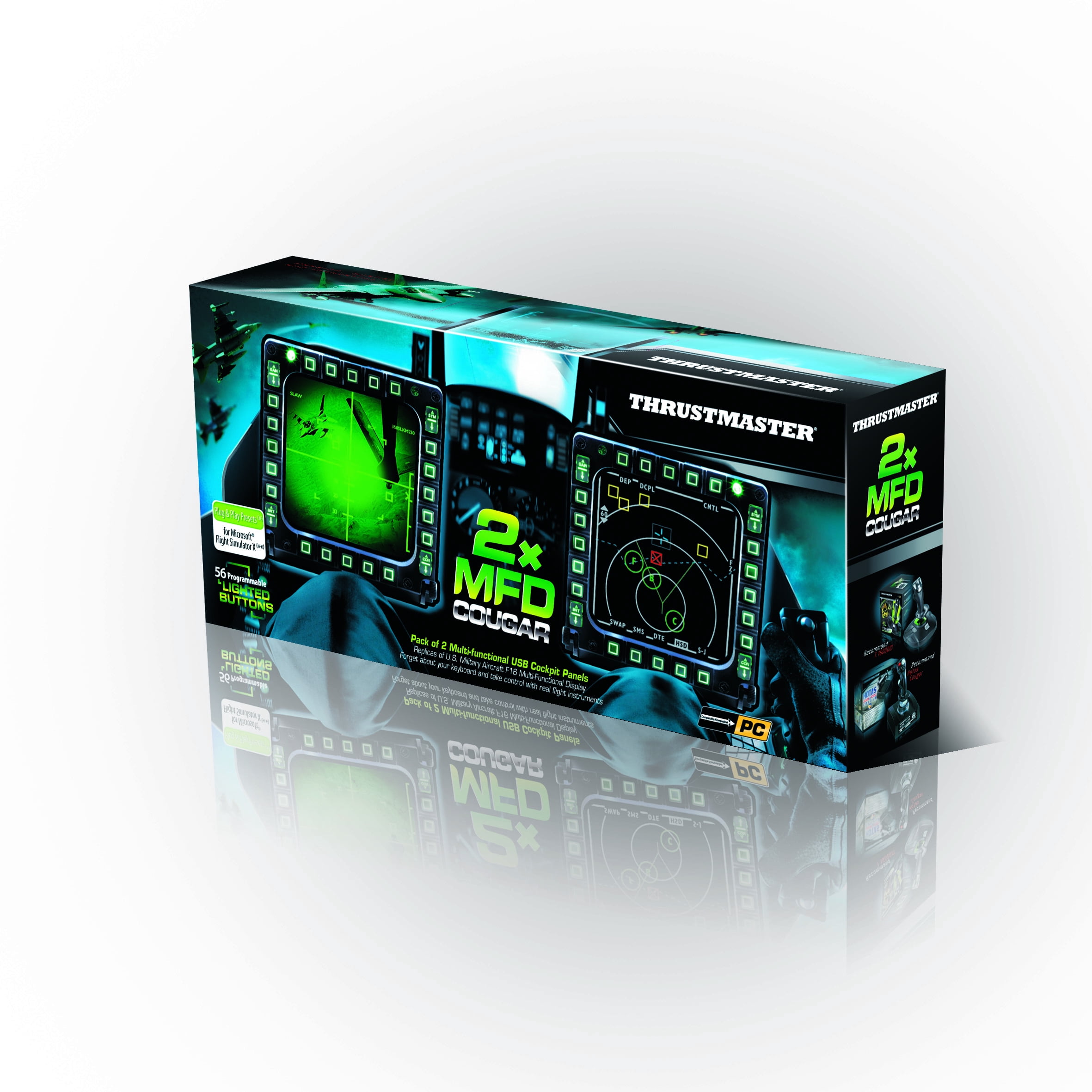 Thrustmaster コックピットパネル MFD Cougar MFD Cougar Pack | Thrustmaster U.S eShop