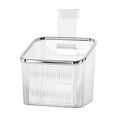 thumbnail image 2 of Xihbxyly Caja de Almacenamiento para Baño, Diseño de Pared, Organizador de Cosméticos Transparente, Ahorra Espacio, Ideal para Oficina En Casa, Fácil Acceso, Tamaño 20,2 X 13,5 X 10,8 Cm, 2 of 6