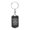 Dog Tag with Swivel Keychain (Gold), variant on Samurai Fearless Dog Tag Keychain Stainless Steel Silver Tone or Gold Tone
