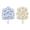 Gold + Blue, variant on Nerooy Confetti Latex Party Balloons - 100 Pack 12 inch Helium Gold Confetti Balloons for Wedding Graduation Baby Shower Birthday Party Decorations