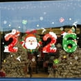 thumbnail image 4 of Holiday Window Decal 2026 Santa Design PVC Materials No Glues Needed, 4 of 8
