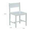 thumbnail image 2 of ACME Ragna Wooden Kids Chair in White, 2 of 4