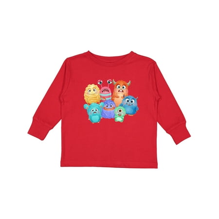 

Inktastic Halloween Monsters! Gift Toddler Boy or Toddler Girl Long Sleeve T-Shirt